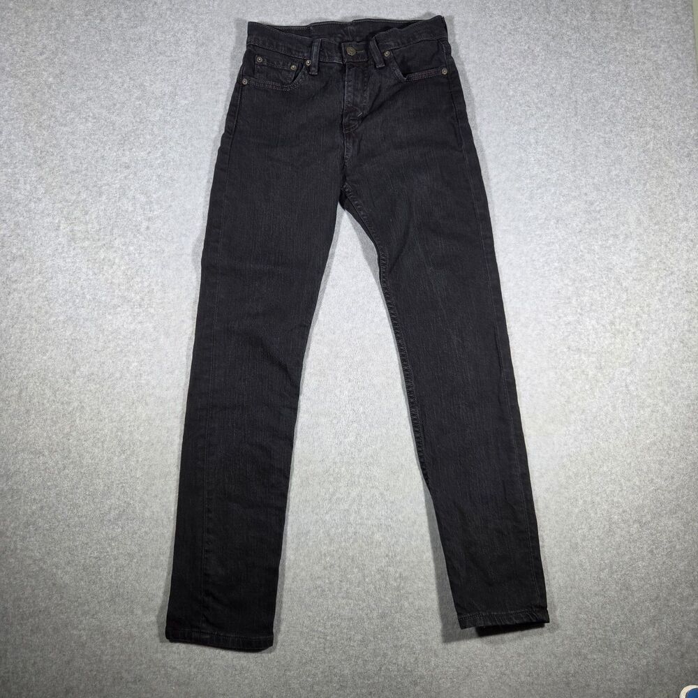 Levi's 510 Skinny Fit Men's Black Jeans Denim Pants Size 28x30 Style 62209
